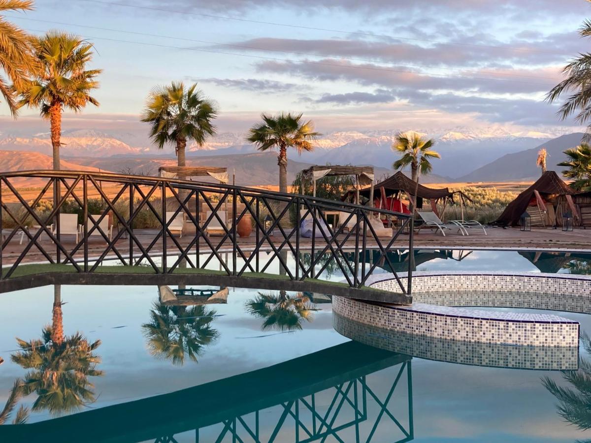 Les Jardins D Amizmiz 6 Piscines Bed & Breakfast Wawizelte ภายนอก รูปภาพ